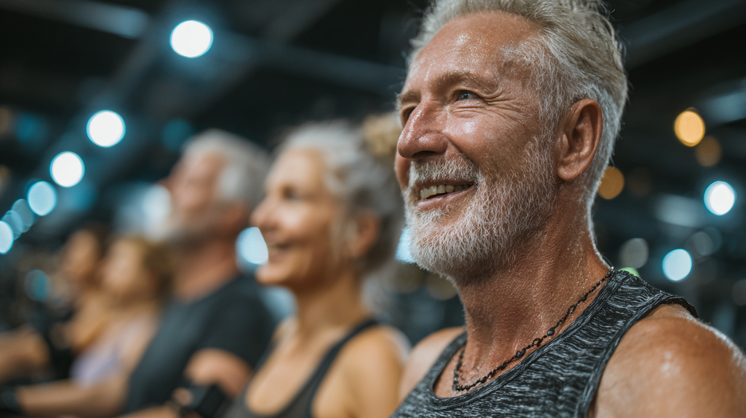 Voluntari BrightCare lucrând cu seniori în grădină terapeutică